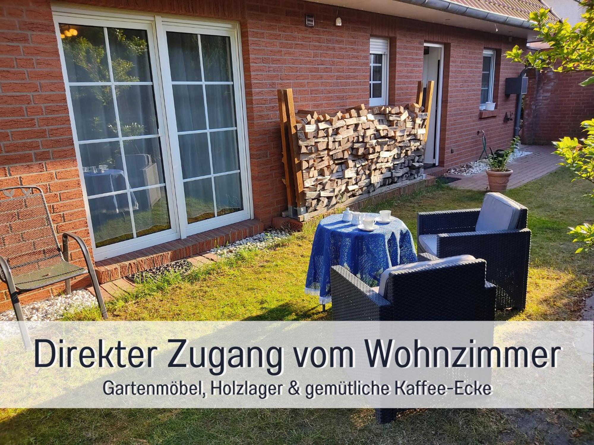 "Bremerhaven-Langen" In Geestland-Langen - Modern Eingerichtete Fewo Mit Garten, Wlan & Parkplatz - Ruhig & Stadtnah Esterno foto