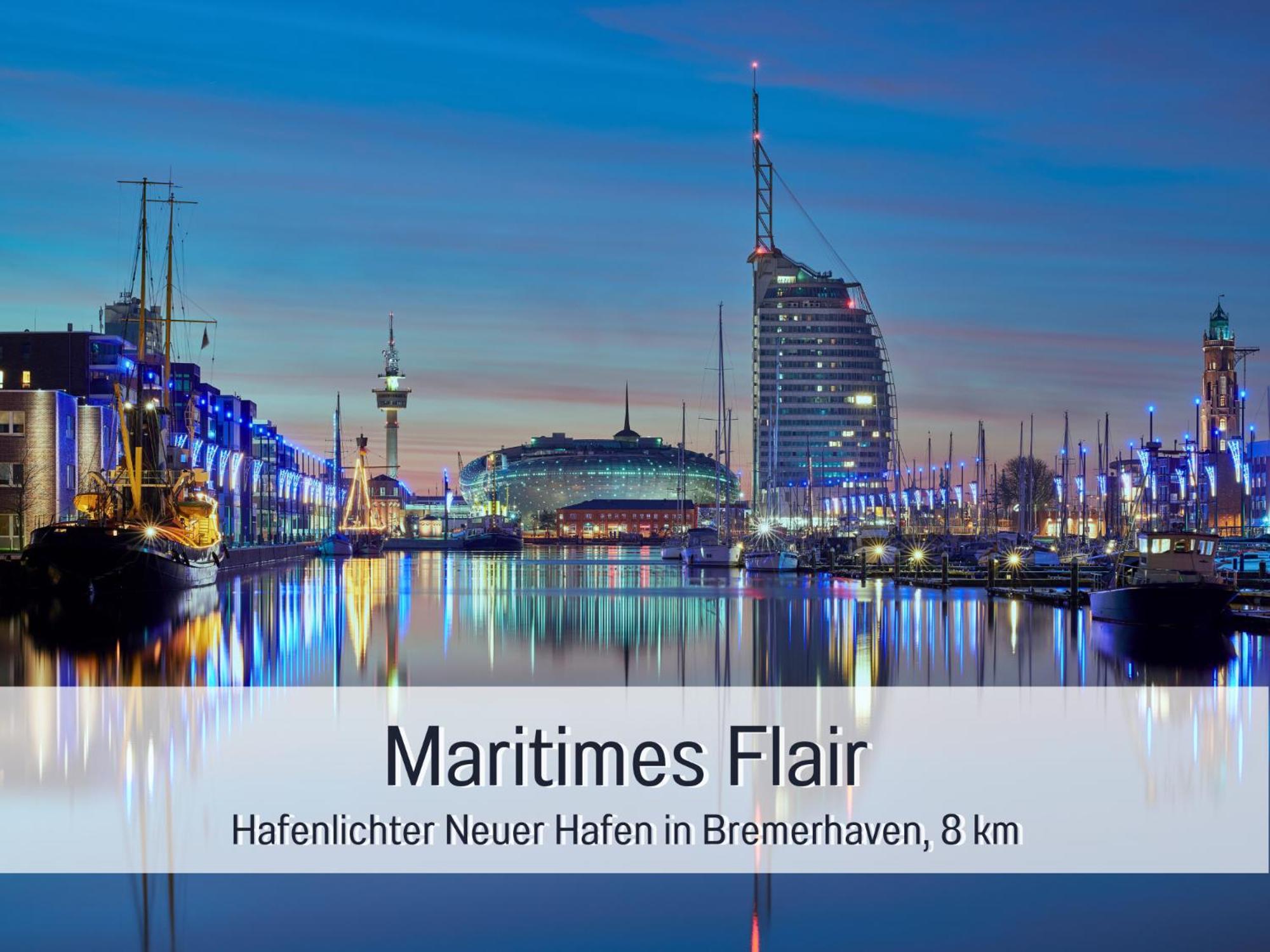 "Bremerhaven-Langen" In Geestland-Langen - Modern Eingerichtete Fewo Mit Garten, Wlan & Parkplatz - Ruhig & Stadtnah Esterno foto